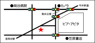 ヘアクラブJのMap　地図
